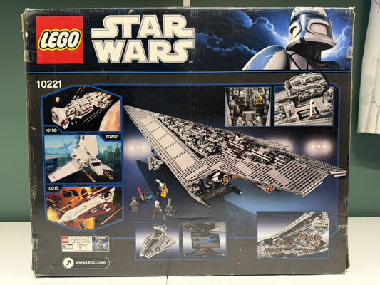 LEGO Star Wars Super Star Destroyer UCS 10221 New In Sealed Box Good Condition