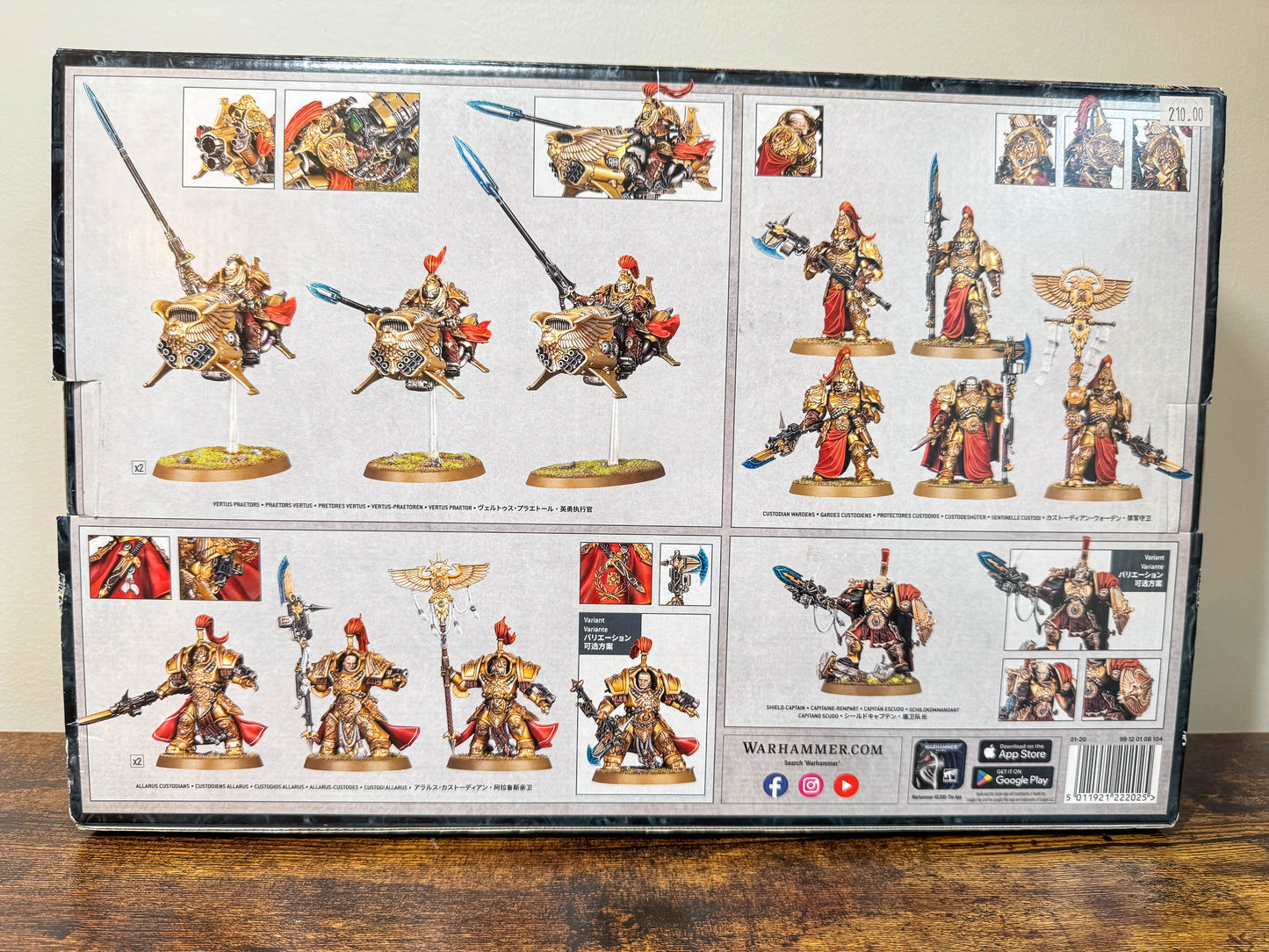 Auric Champions Battleforce Adeptus Custodes Warhammer 40K Games Workshop Unit #318