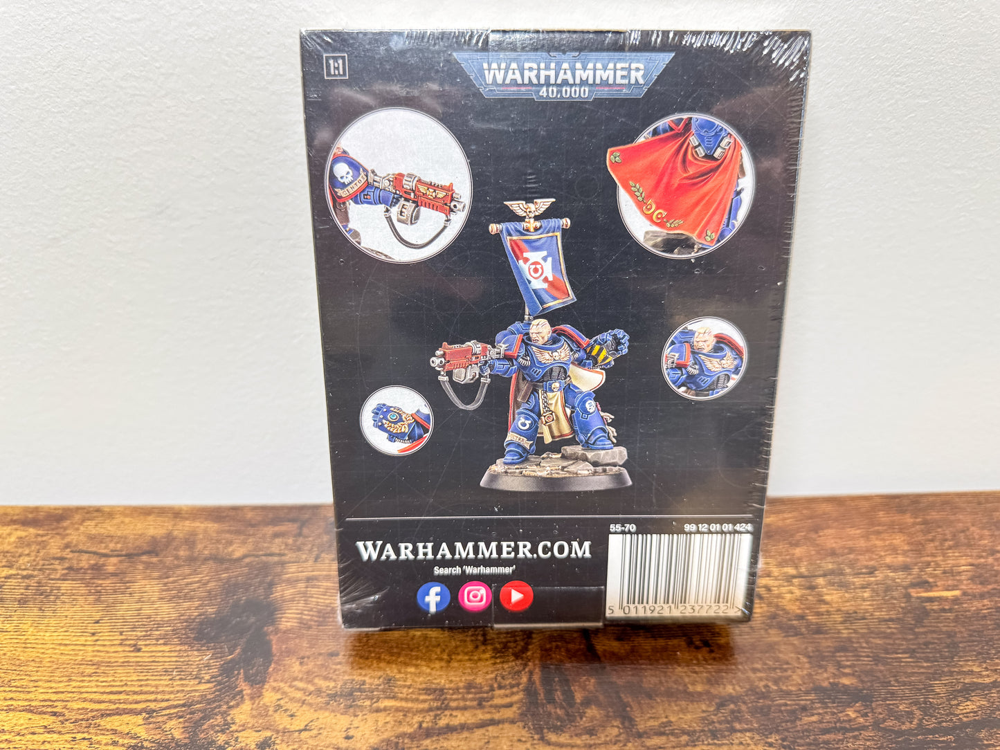 Captain Centos Space Marines Warhammer 40K Games Workshop Unit #359