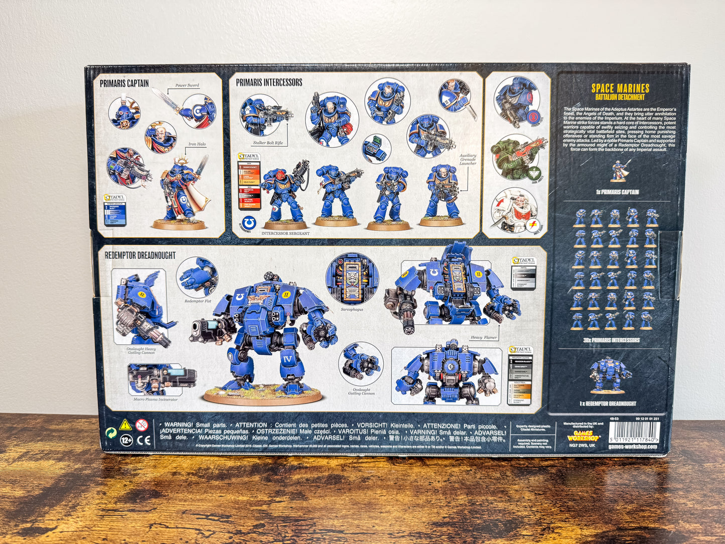 Apocalypse Space Marine Battalion Space Marines Warhammer 40K Games Workshop Unit #383