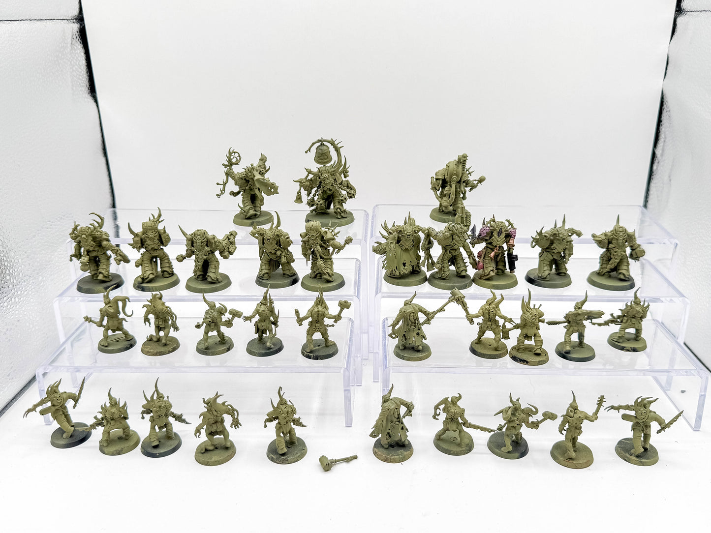 Plague Marines + Characters / Leaders + Poxwalkers Death Guard Lot Warhammer 40k