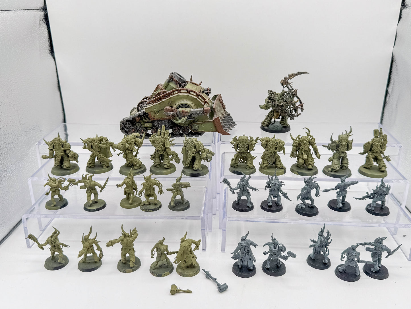 Plague Marines + Typhus + Poxwalkers + Plagueburst Crawler Death Guard Lot 40k