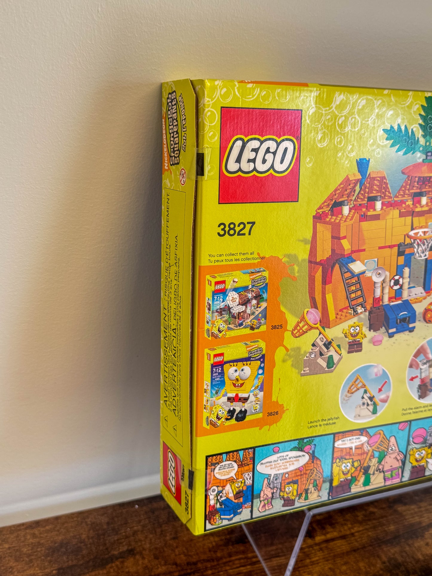 LEGO SpongeBob SquarePants Adventures in Bikini Bottom 3827 New Factory Sealed