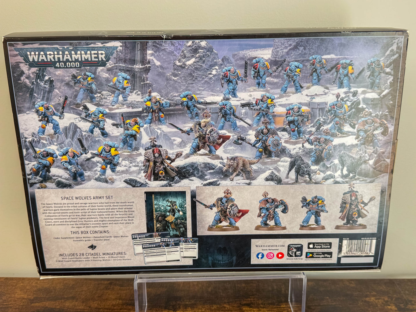 Space Wolves Army Set Space Wolves Warhammer 40K Games Workshop