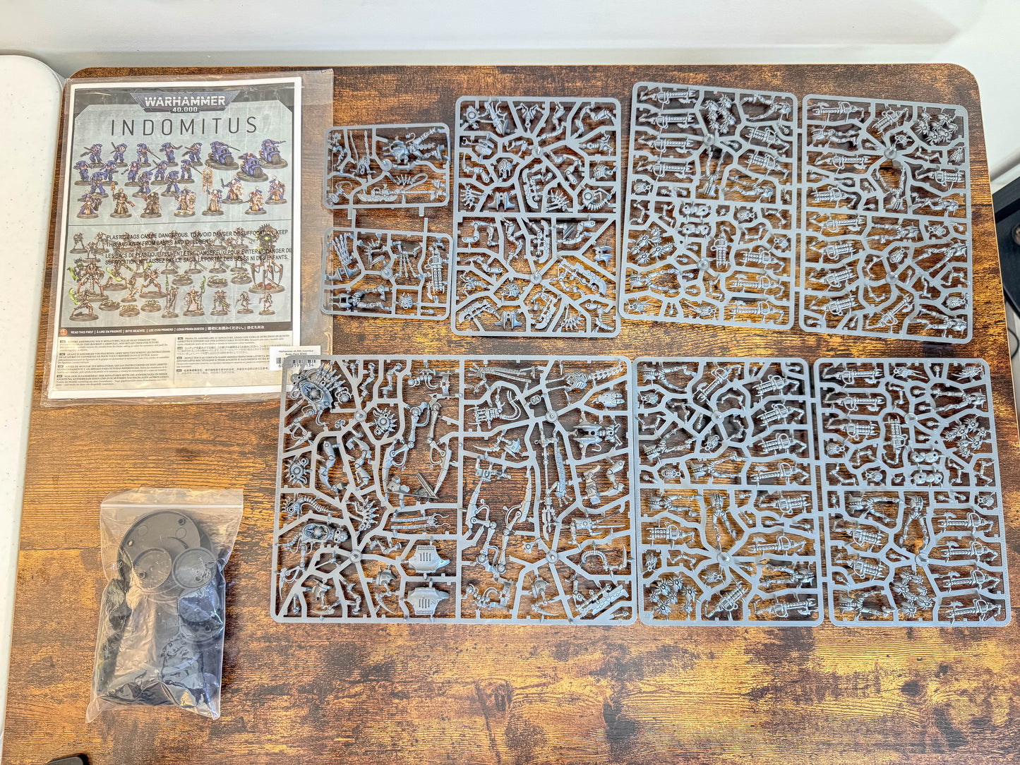 Indomitus Necrons Half Necrons Warhammer 40K Games Workshop New on Sprue Unit #235