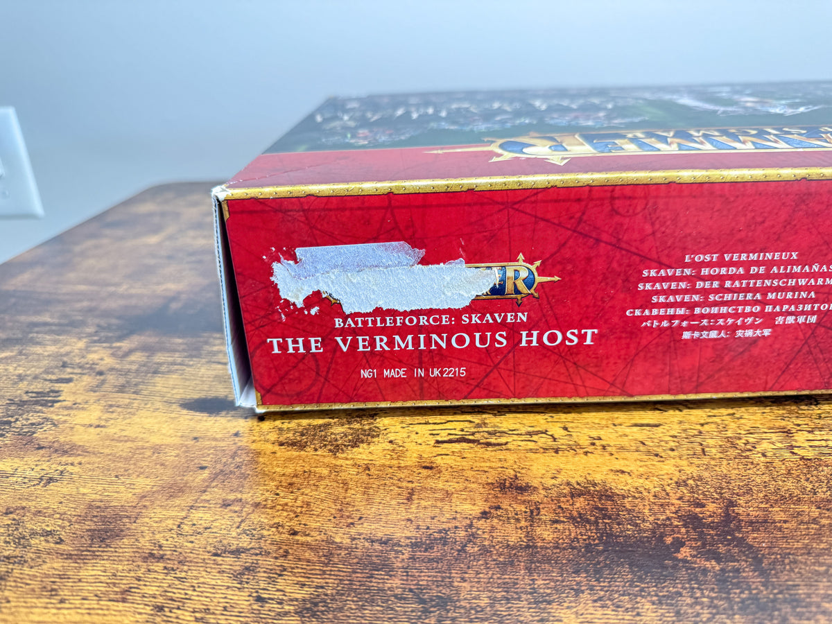 The Verminous Host Skaven Age of Sigmar Games Workshop Unit #483
