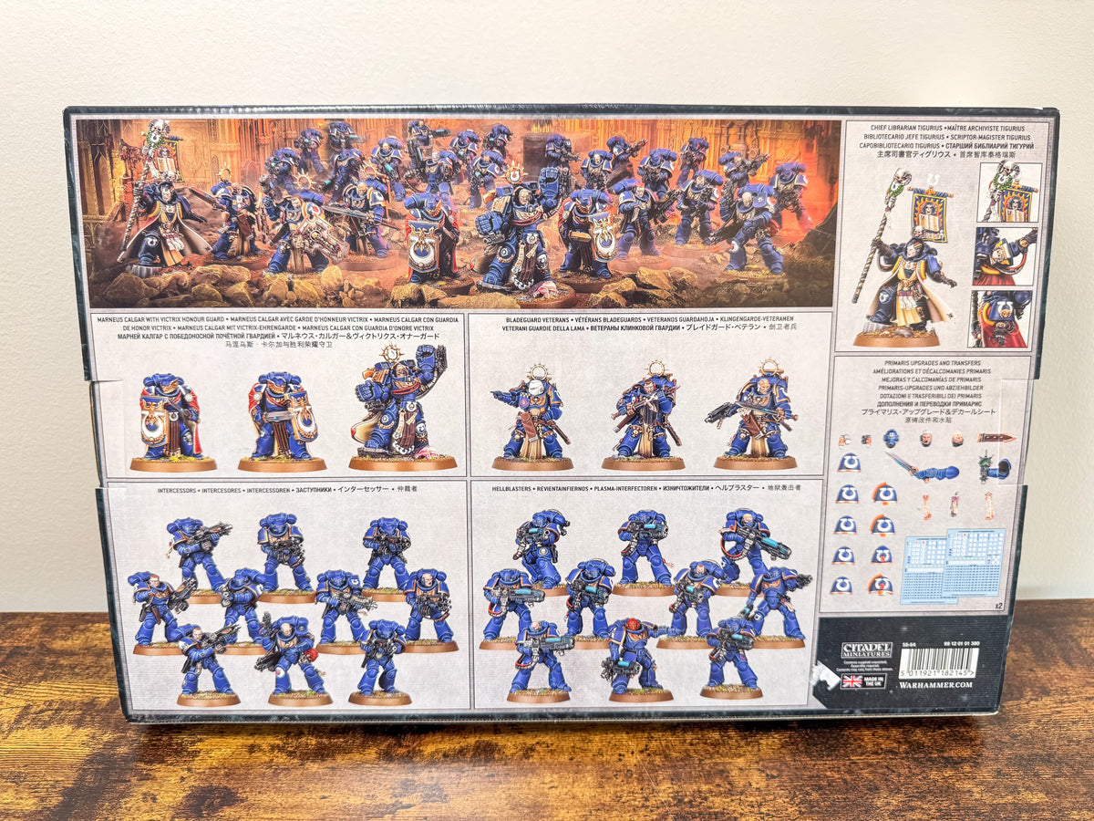 Scions of Macragge Battleforce Space Marines Warhammer 40K Games Workshop Unit #505