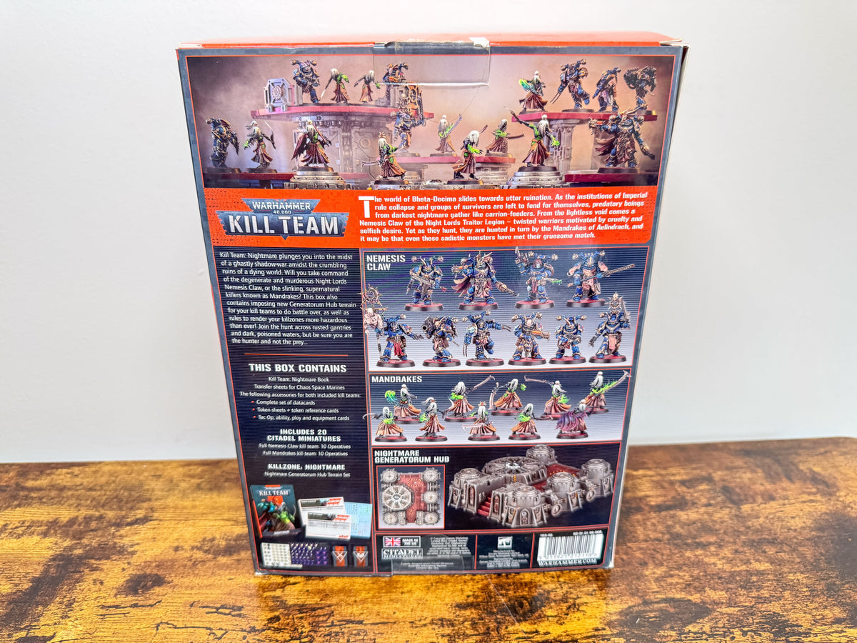 Kill Team Nightmare Warhammer 40k Games Workshop Unit #517