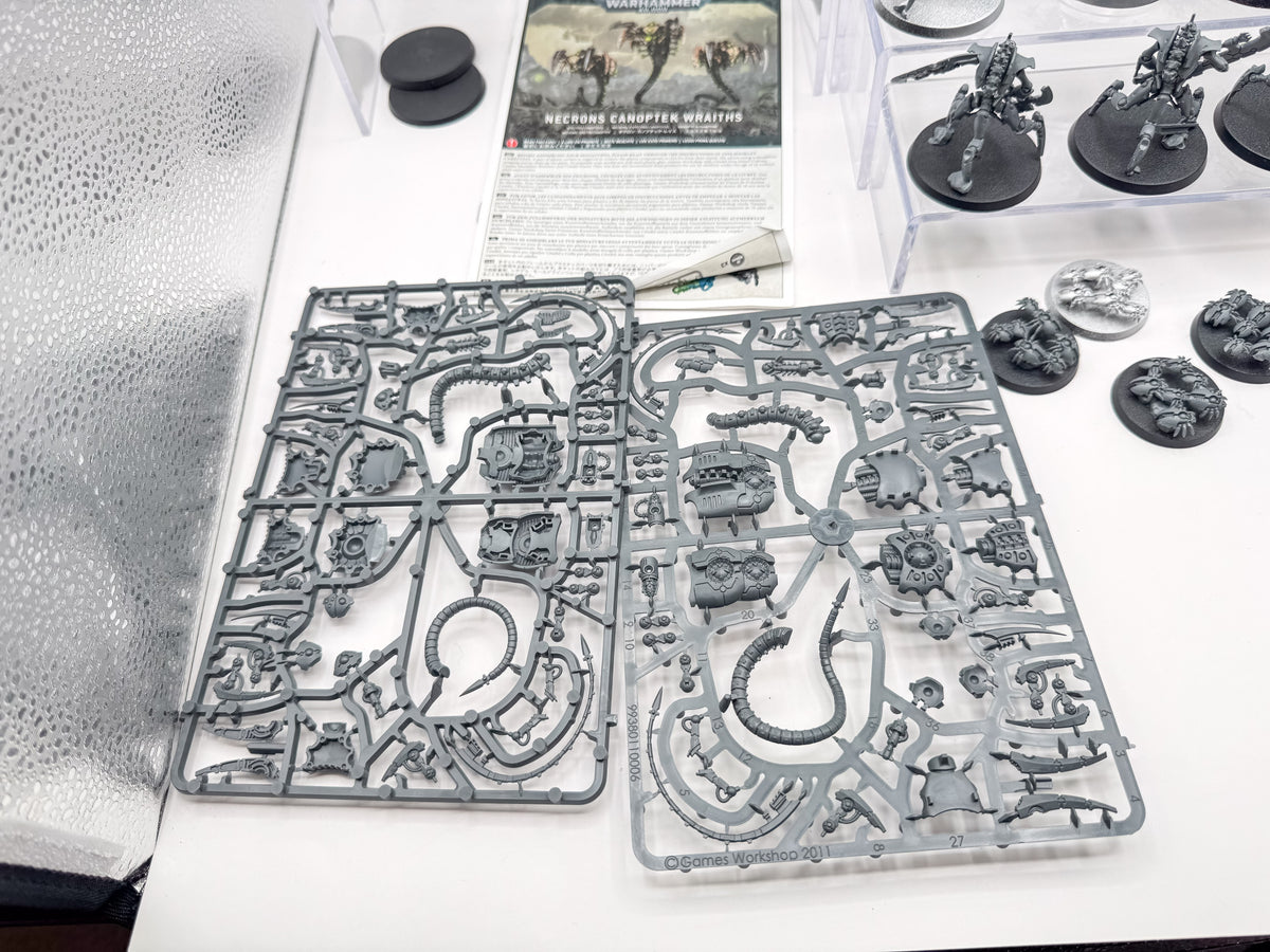 Canoptek Wraiths Skorpekh Destroyers Necrons Army Lot Warhammer 40K Unit #608