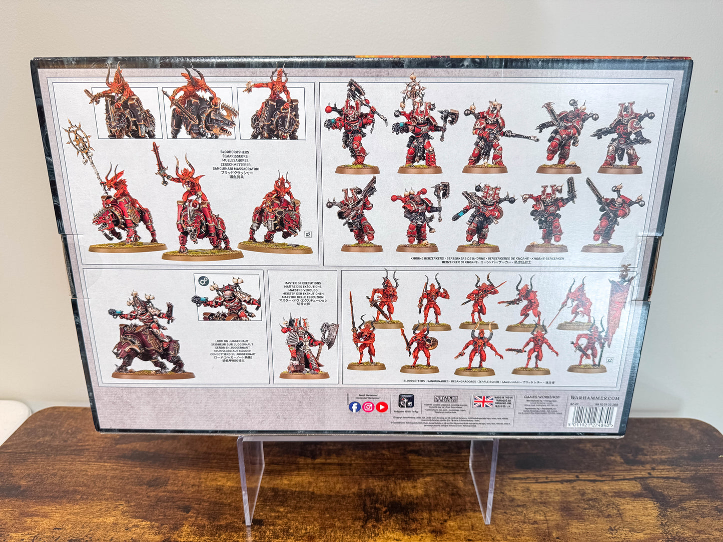 Khorne Daemonkin World Eaters Battleforce Warhammer 40K Games Workshop