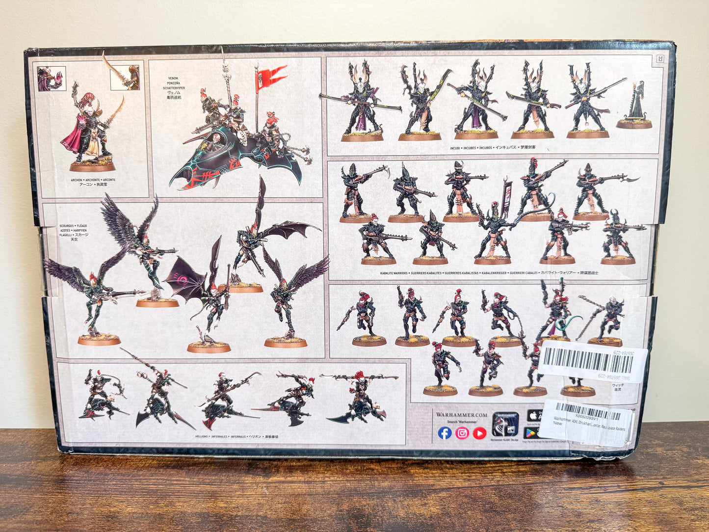 Realspace Raiders Drukhari Warhammer 40K Games Workshop Unit #343