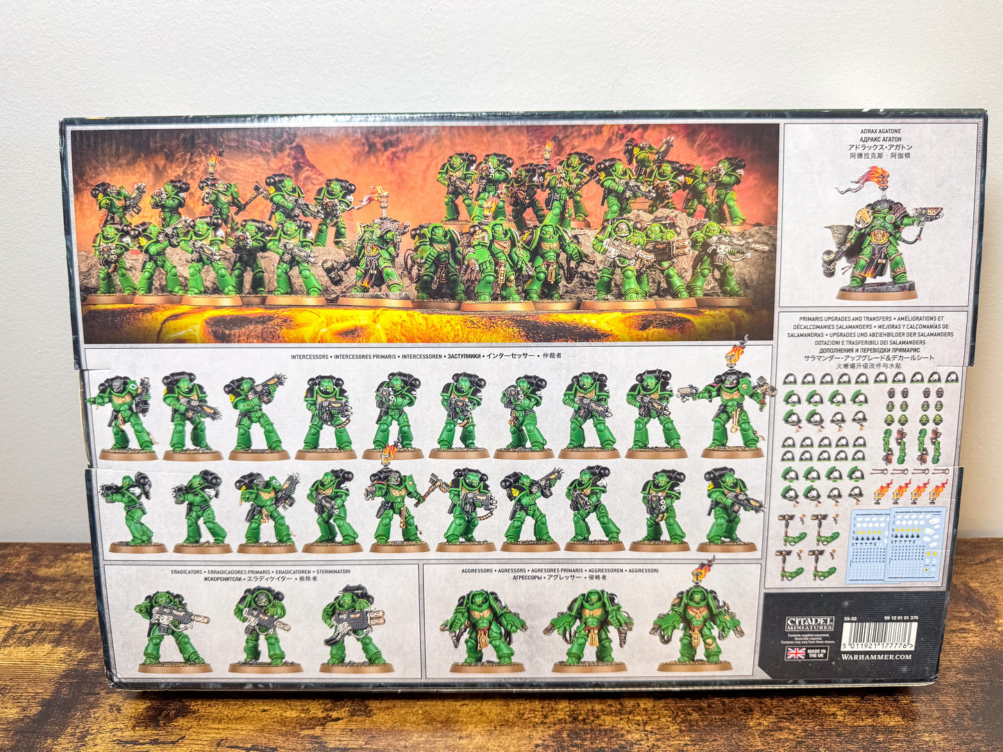 Warforged Strike Force Salamanders Warhammer 40K Games Workshop Unit #397