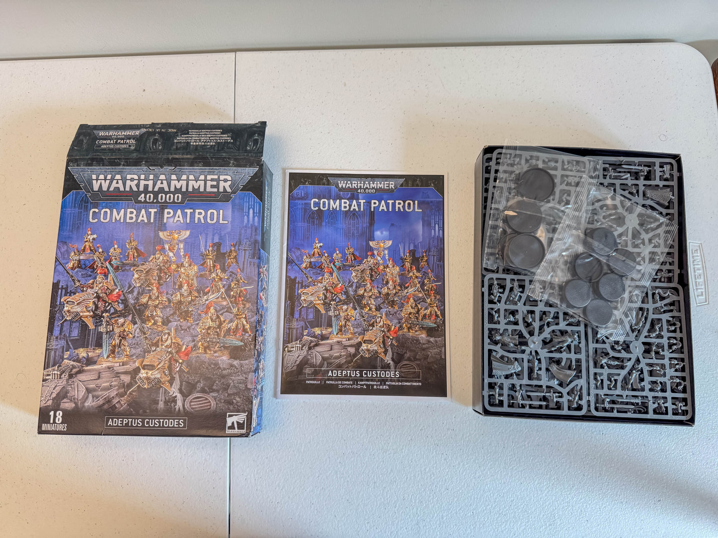 Combat Patrol Adeptus Custodes 2022 Adeptus Custodes 40K Games Workshop