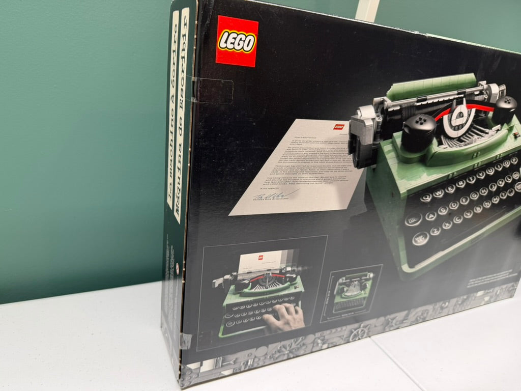 LEGO Ideas Typewriter 21327 New In Factory Sealed Box #A