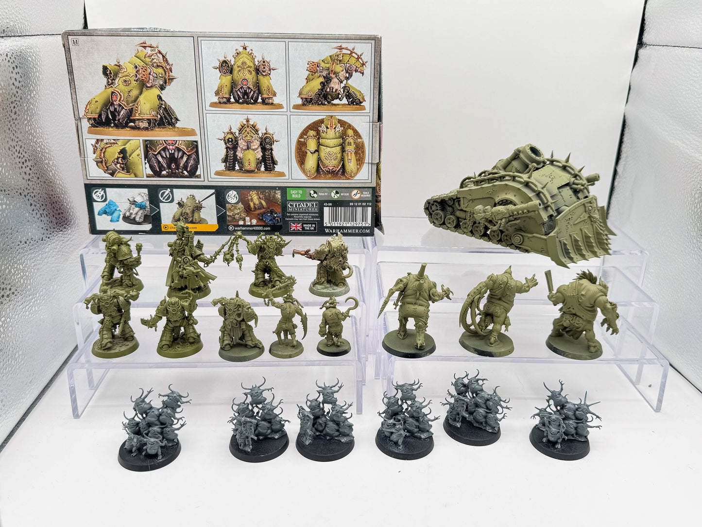 Plague Marines + Plagueburst Crawler + Nurglings + Blight Hauler + Chawn Spawn