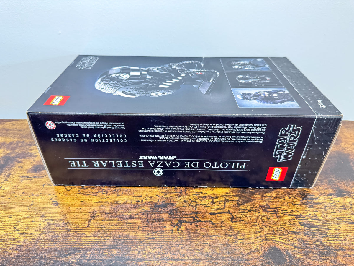 LEGO Star Wars Helmet Collection TIE Fighter Pilot 75274 Factory Sealed Unit #450