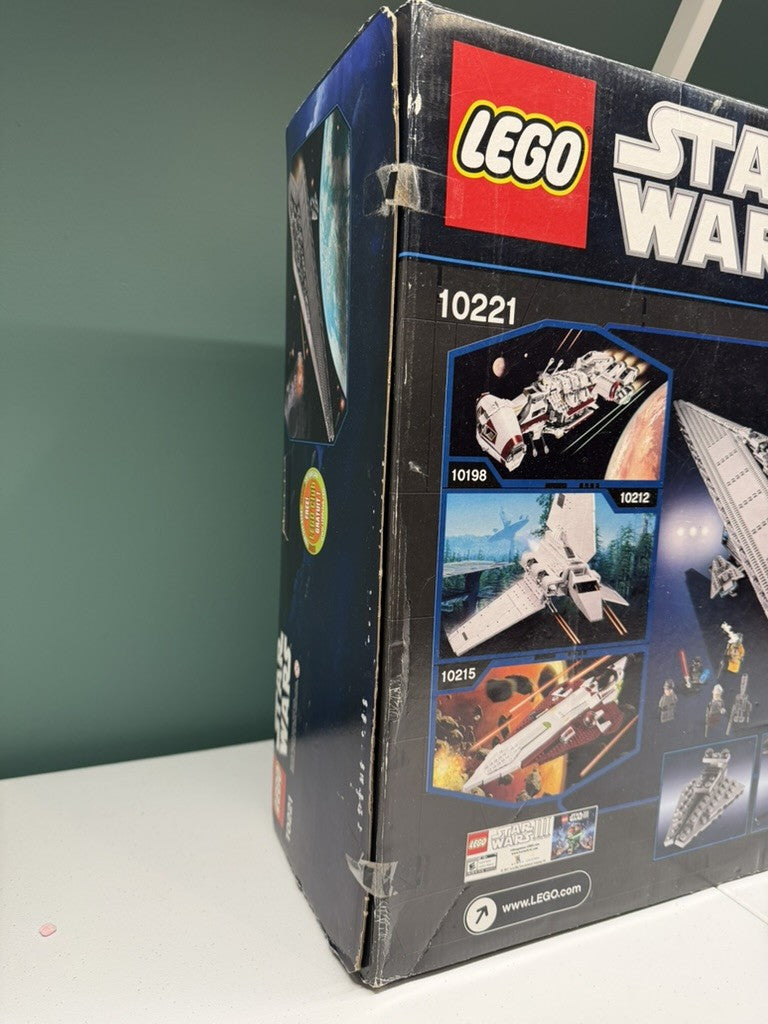 LEGO Star Wars Super Star Destroyer UCS 10221 New In Sealed Box Good Condition