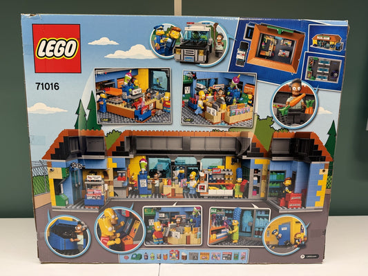 LEGO The Simpsons The Kwik-E-Mart 71016 New In Sealed Box