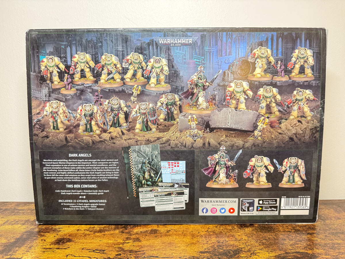 Deathwing Assault Box Set Dark Angels Warhammer 40K Games Workshop Unit #352