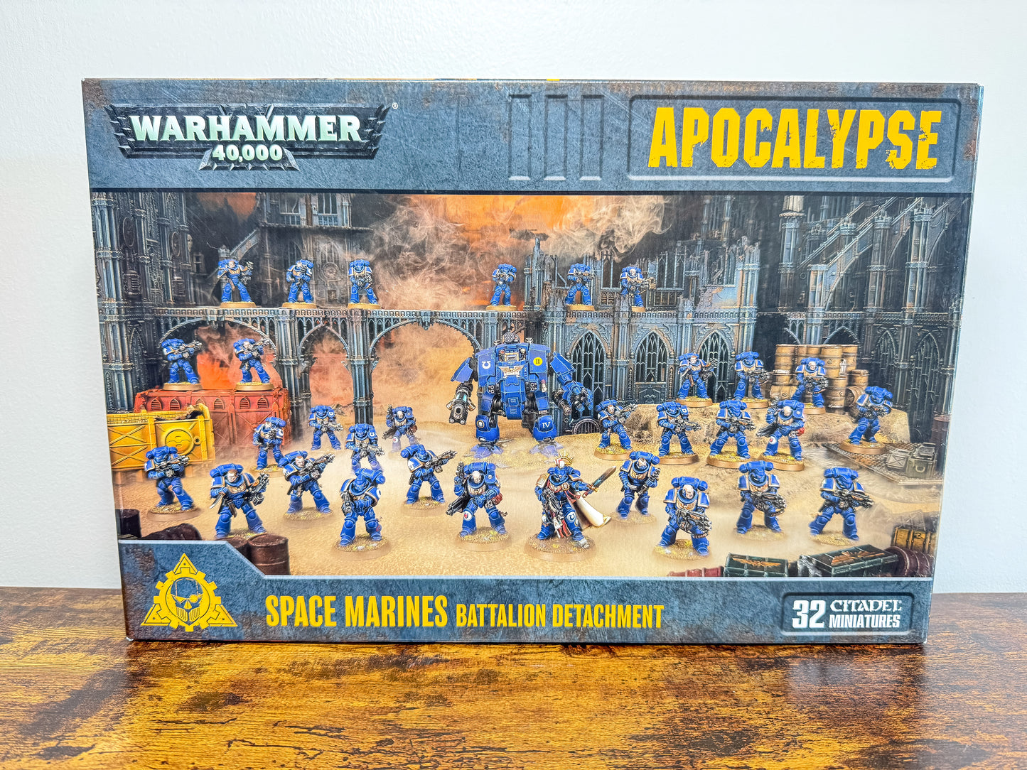 Apocalypse Space Marine Battalion Space Marines Warhammer 40K Games Workshop Unit #383