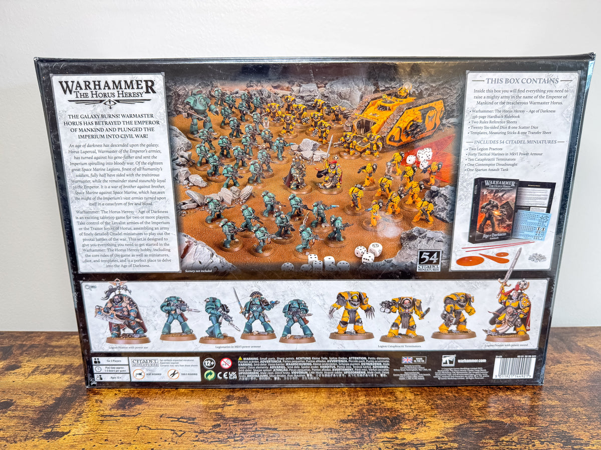 Horus Heresy Age of Darkness Box Set Games Workshop Unit #390