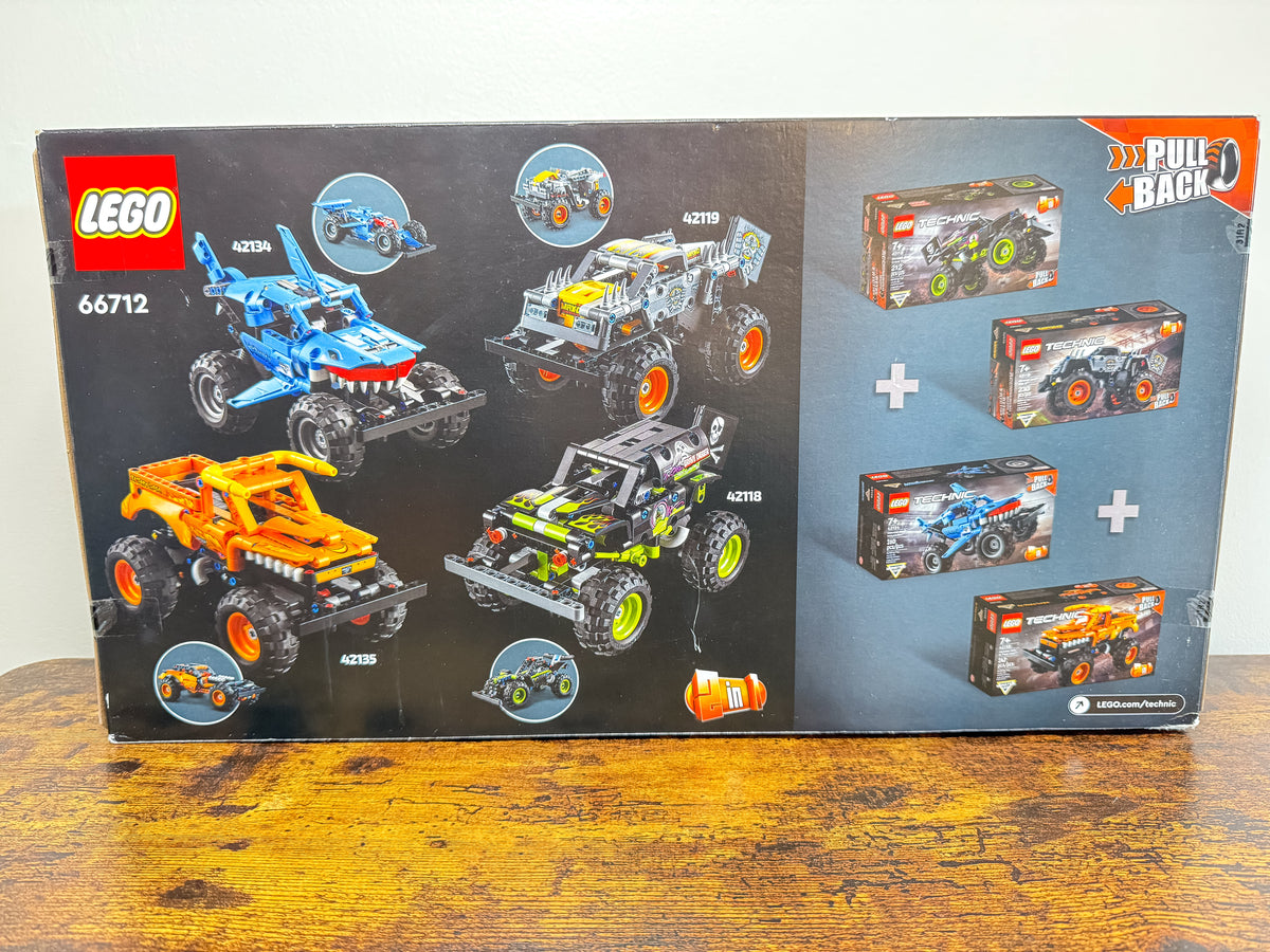 LEGO Technic Value Packs Monster Jam Collection 66712 Factory Sealed Unit #346