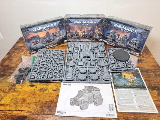 Bullgryns Lord Solar Leontus Taurox Astra Militarum Army Lot Warhammer 40K Unit #473