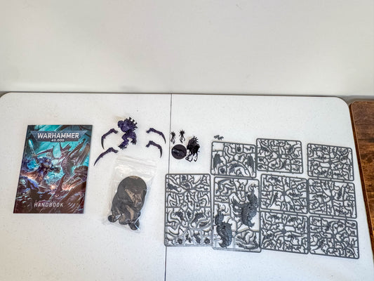 Tyranids Leviathan Half Warhammer 40K Games Workshop Partially Assembled No Neurogaunts / Barbgaunts