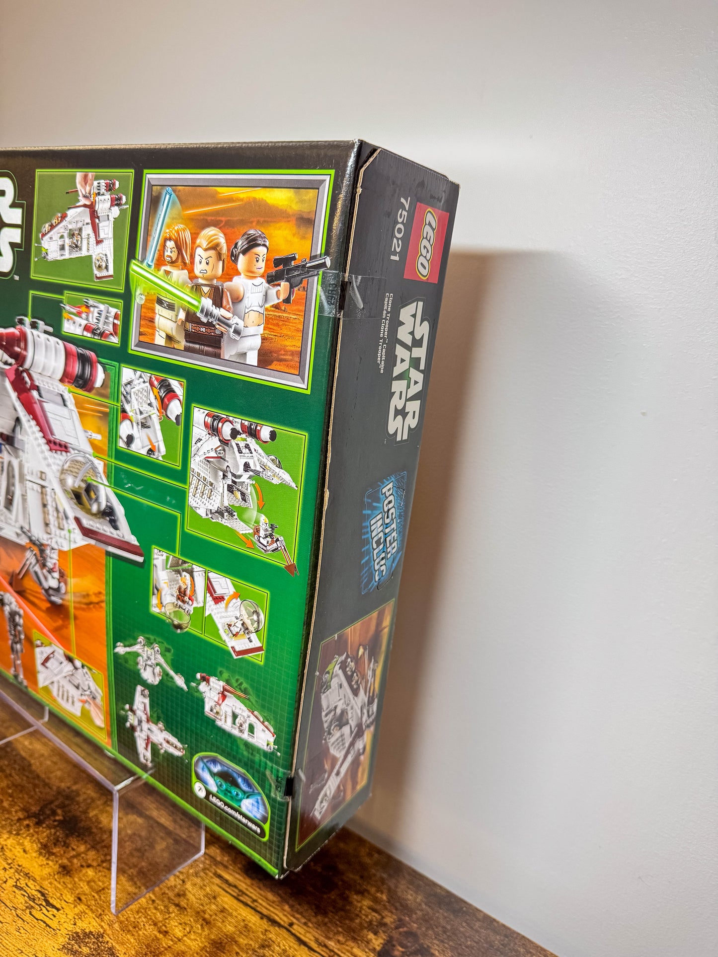 LEGO Star Wars Episode II Republic Gunship 75021 New in Sealed Box