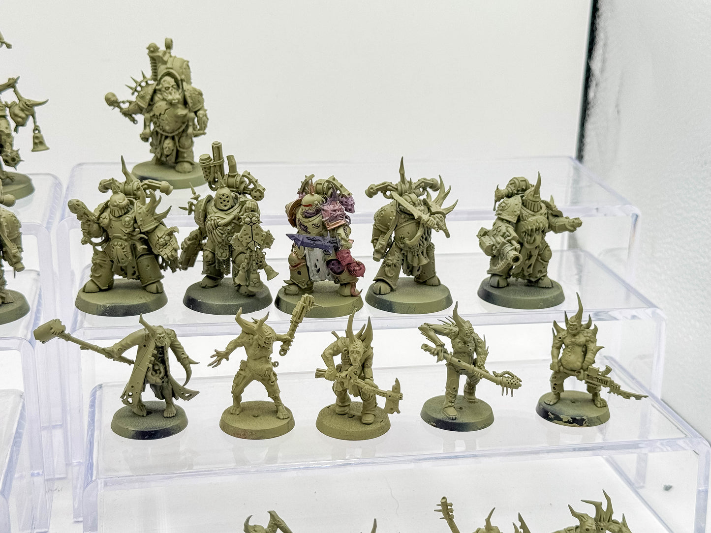 Plague Marines + Characters / Leaders + Poxwalkers Death Guard Lot Warhammer 40k