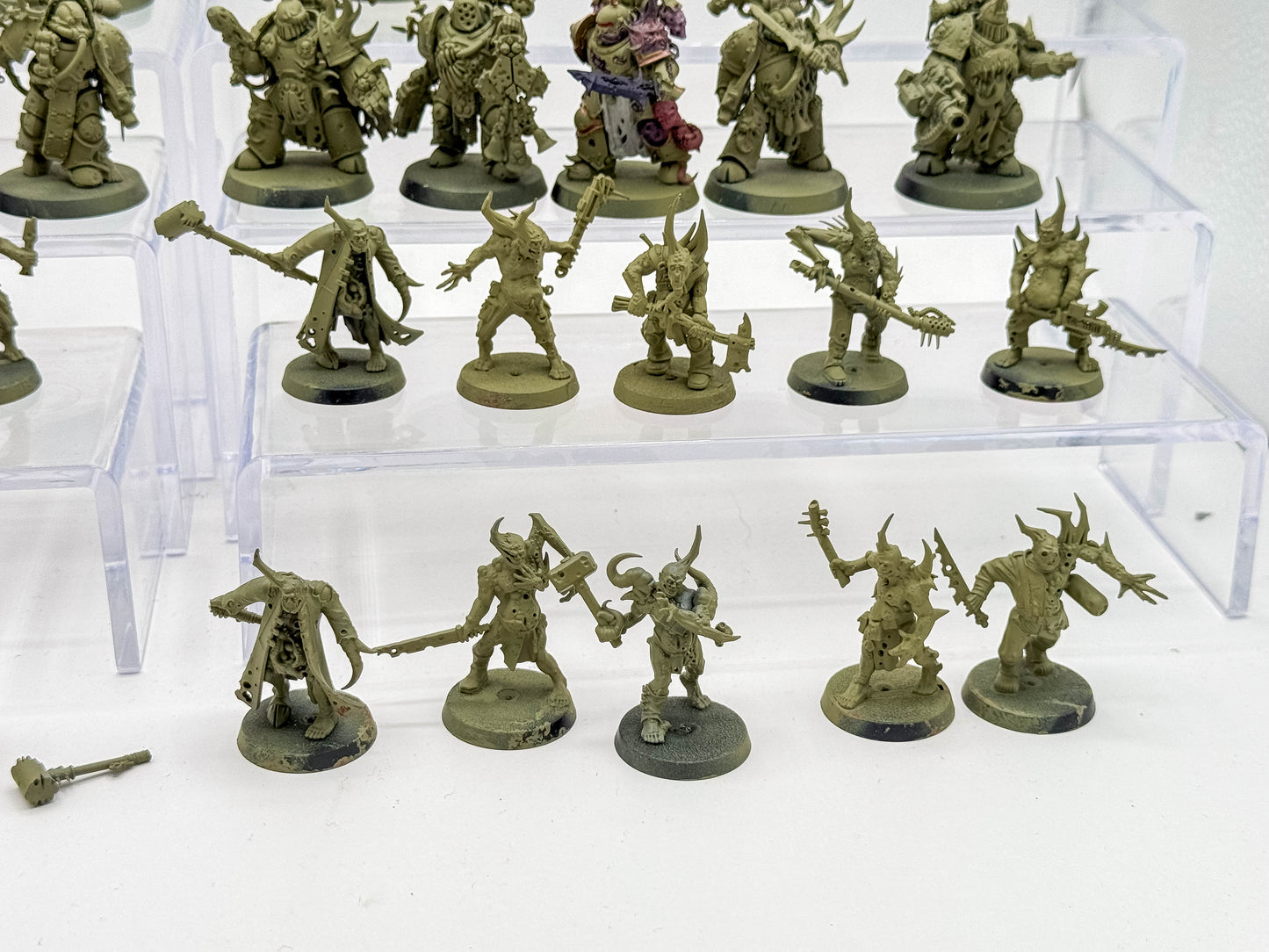 Plague Marines + Characters / Leaders + Poxwalkers Death Guard Lot Warhammer 40k