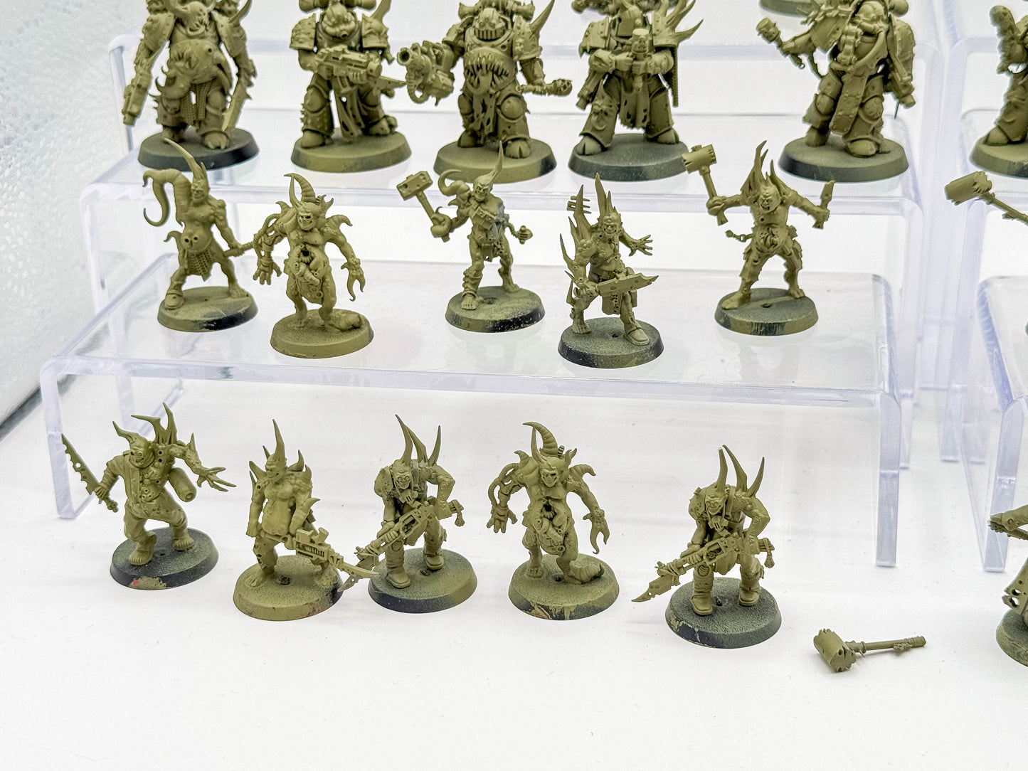 Plague Marines + Characters / Leaders + Poxwalkers Death Guard Lot Warhammer 40k