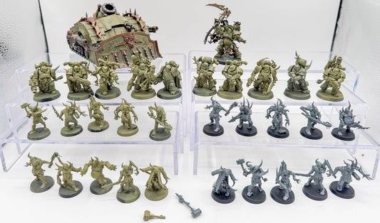 Plague Marines + Typhus + Poxwalkers + Plagueburst Crawler Death Guard Lot 40k