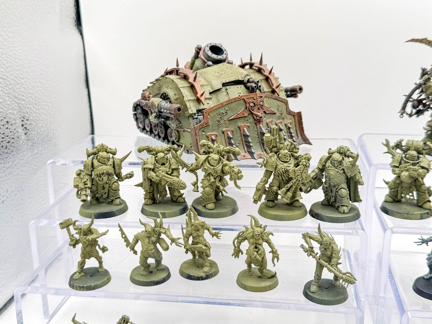 Plague Marines + Typhus + Poxwalkers + Plagueburst Crawler Death Guard Lot 40k