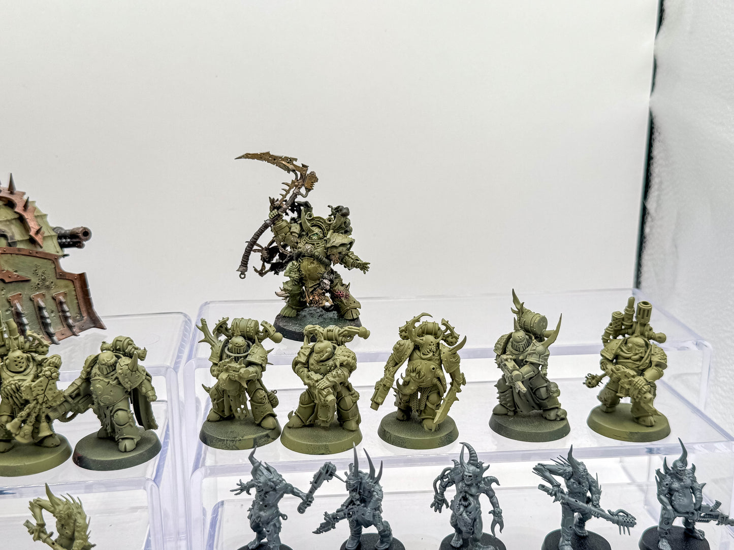 Plague Marines + Typhus + Poxwalkers + Plagueburst Crawler Death Guard Lot 40k