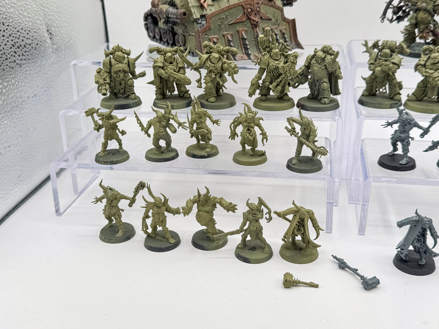 Plague Marines + Typhus + Poxwalkers + Plagueburst Crawler Death Guard Lot 40k