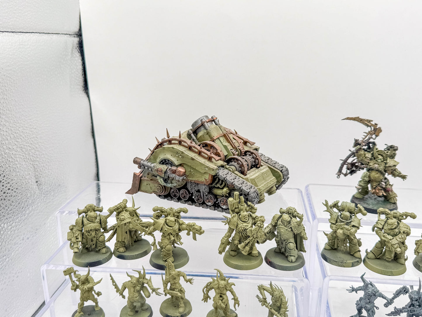 Plague Marines + Typhus + Poxwalkers + Plagueburst Crawler Death Guard Lot 40k