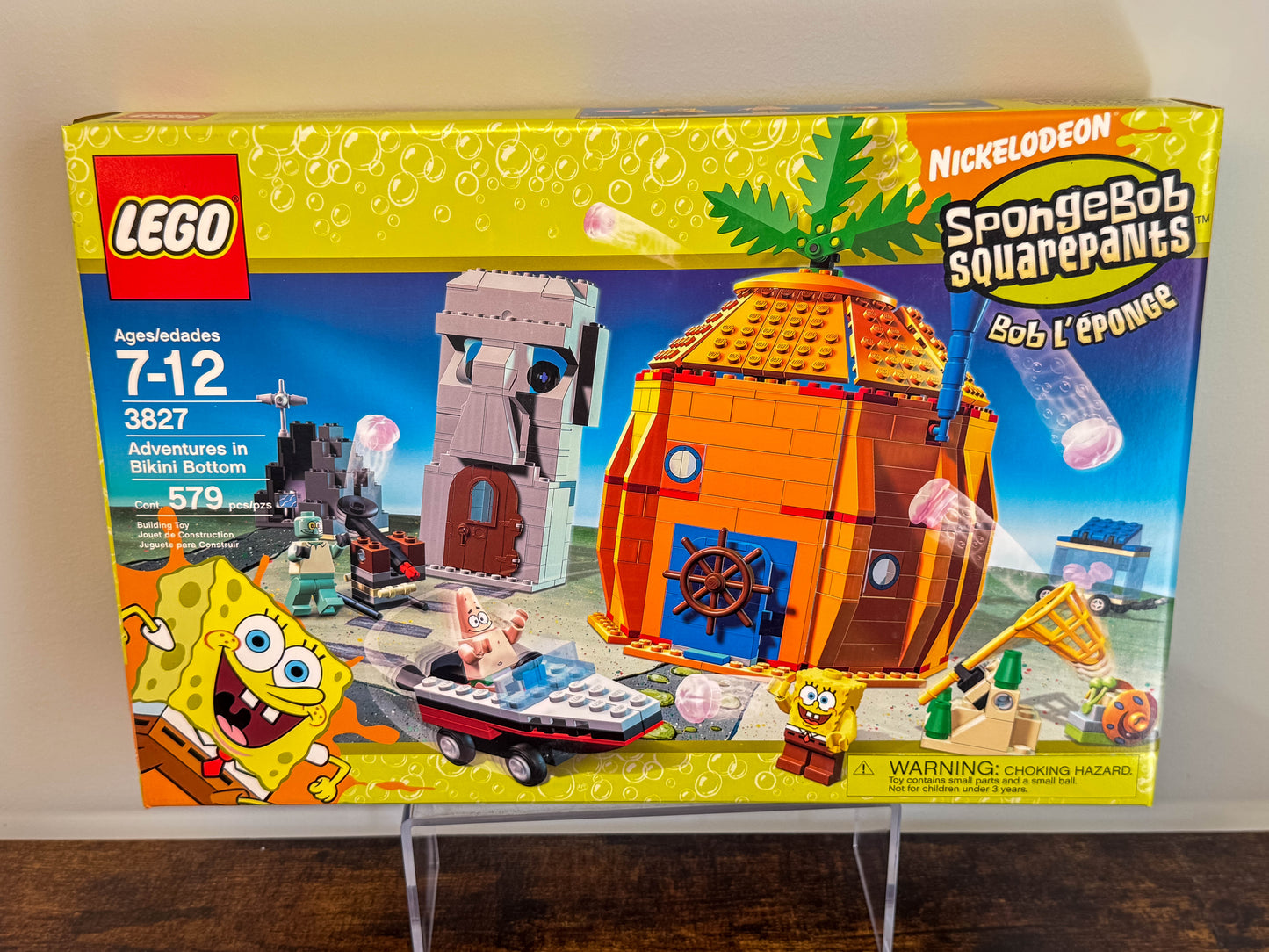 LEGO SpongeBob SquarePants Adventures in Bikini Bottom 3827 New Factory Sealed