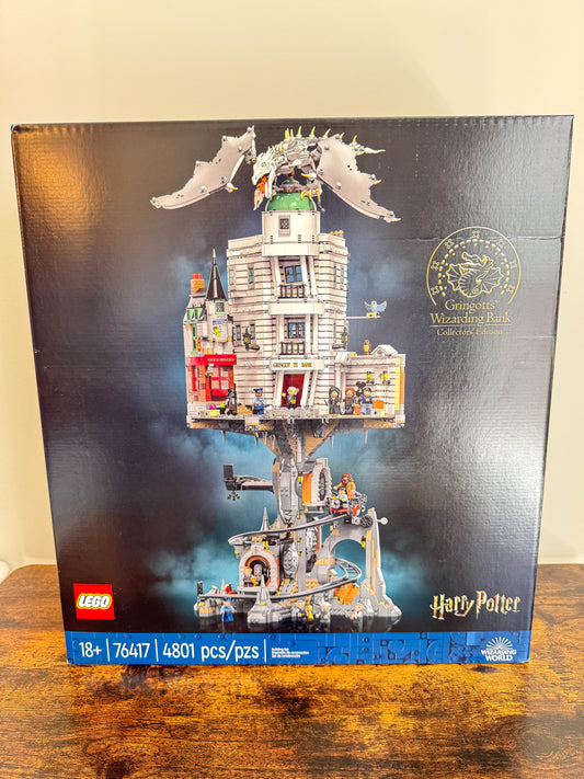 LEGO Harry Potter Gringotts Wizarding Bank 76417 New Factory Sealed