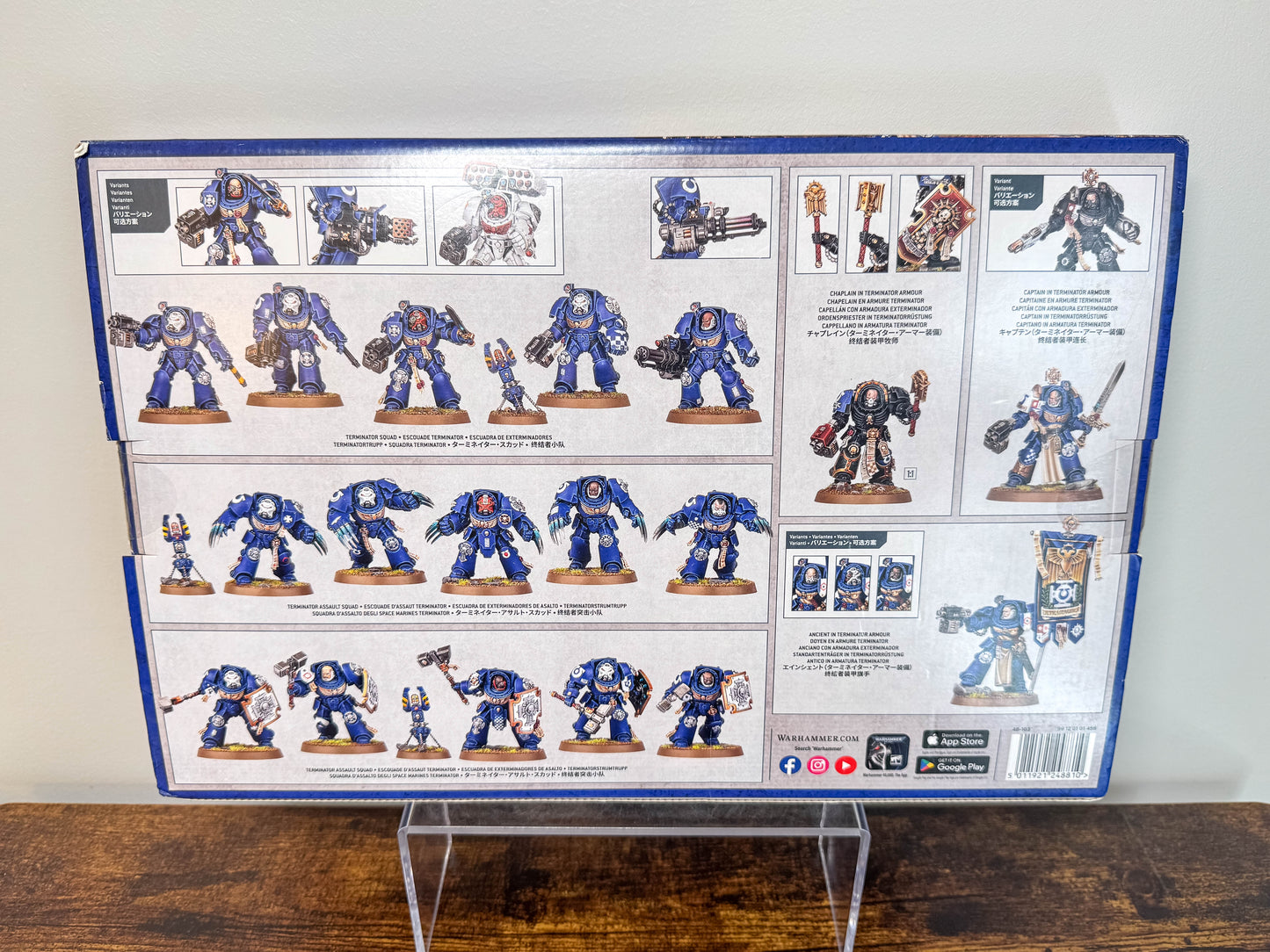 Crux Terminatus Space Marines Battleforce Warhammer 40K Games Workshop