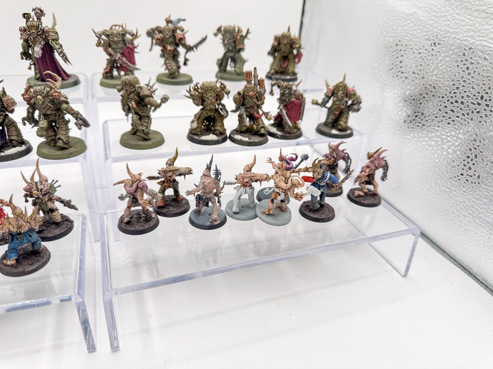 Plague Marines + Characters + Poxwalkers Death Guard Lot Warhammer 40k Unit #408
