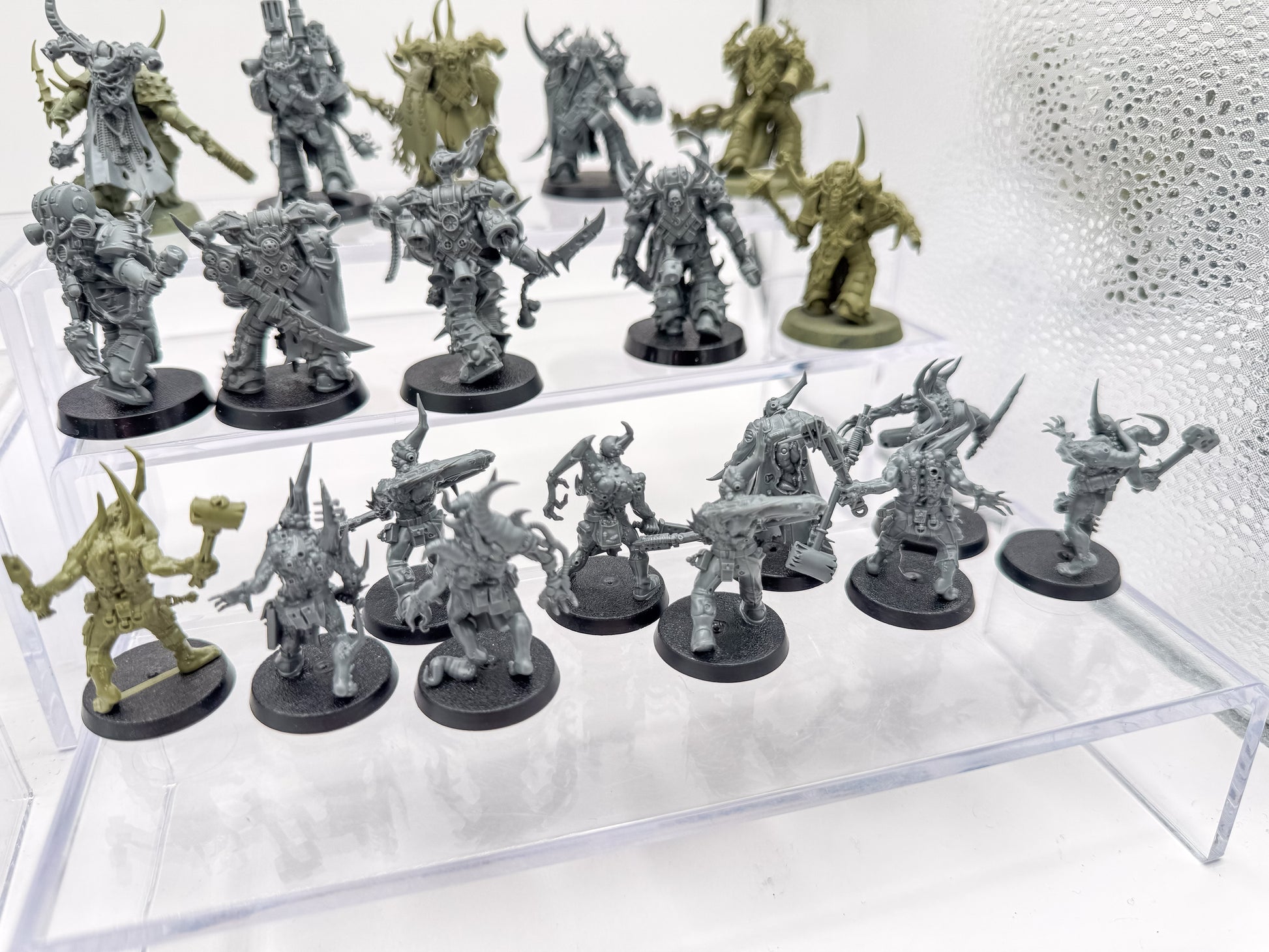 Plague Marines + Characters + Poxwalkers + Death Guard Lot Unit #410