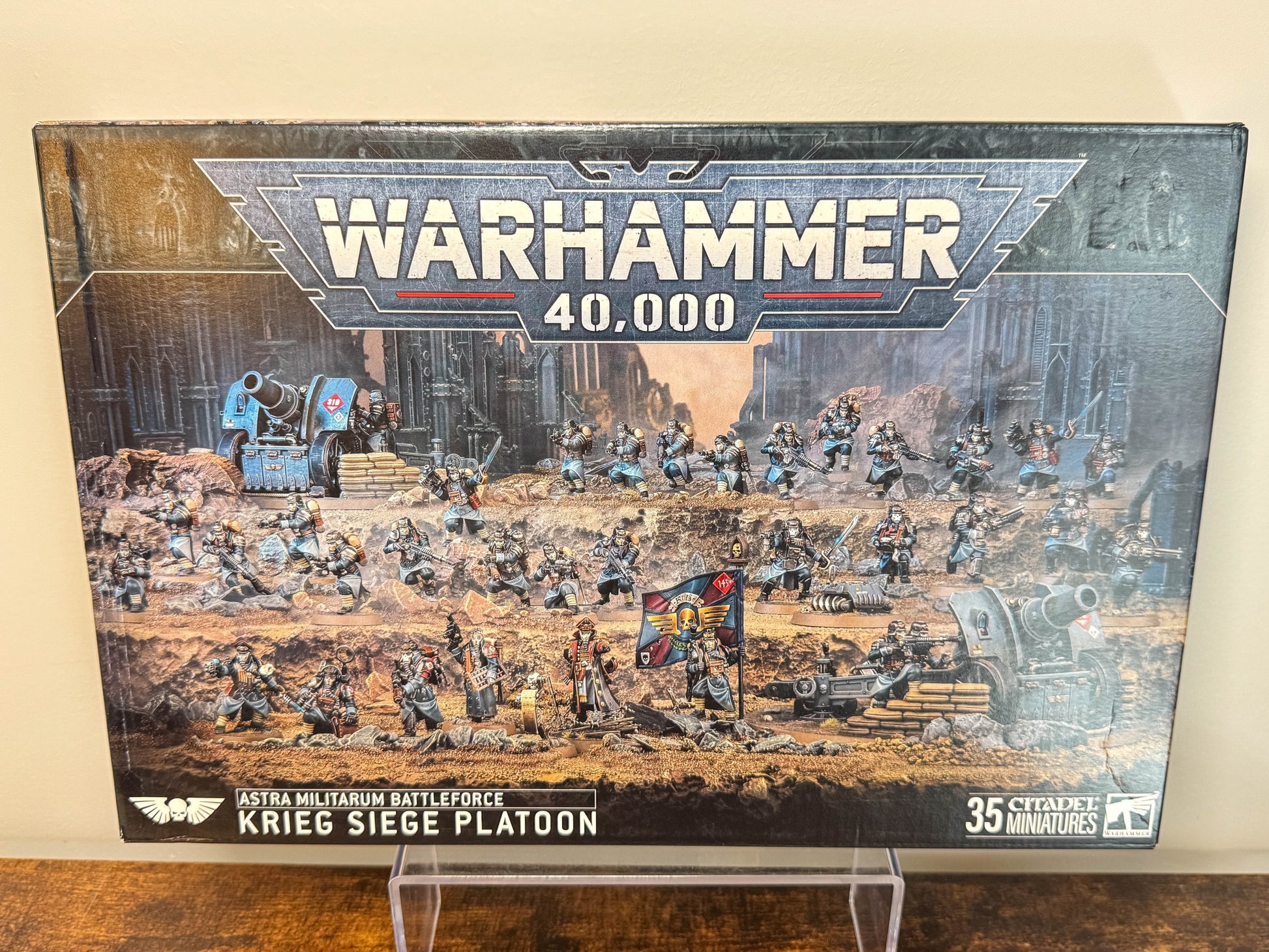 Krieg Siege Platoon Battleforce Astra Militarum Warhammer 40K Games Workshop