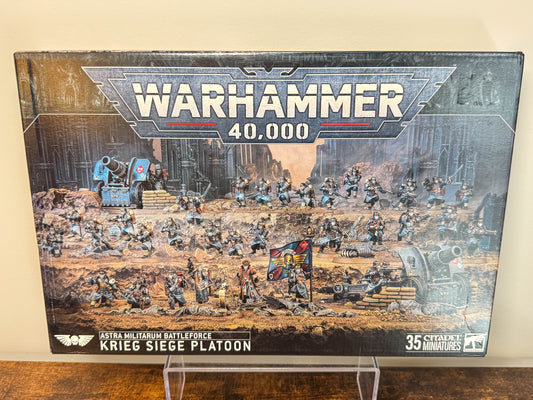 Krieg Siege Platoon Battleforce Astra Militarum Warhammer 40K Games Workshop