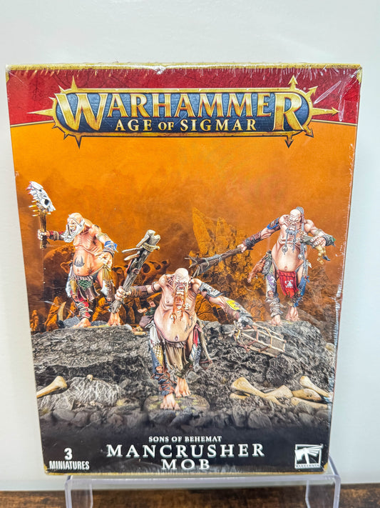 Mancrusher Mob Sons of Behemat Age of Sigmar Games Workshop