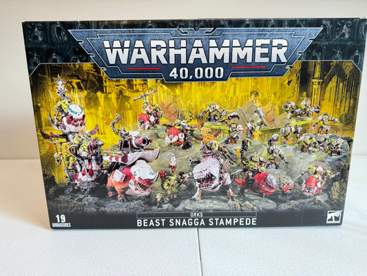 Beast Snagga Stampede Battleforce Orks Warhammer 40k Games Workshop