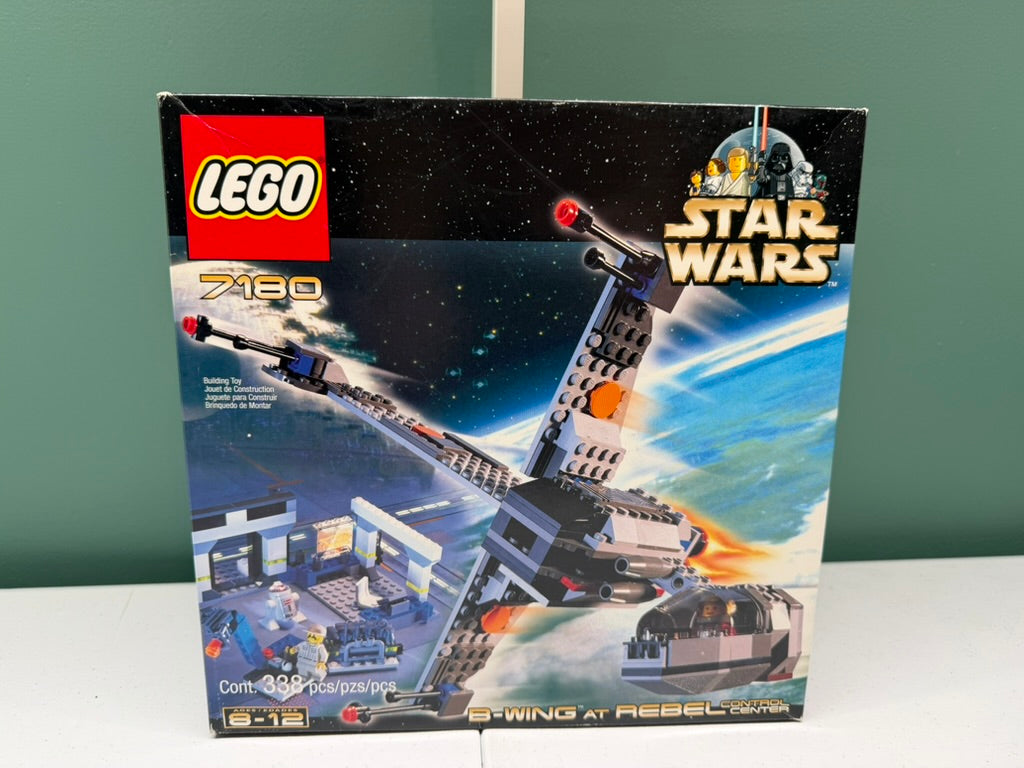 LEGO Star Wars B-wing at Rebel Control Center 7180 New In Factory Sealed Box