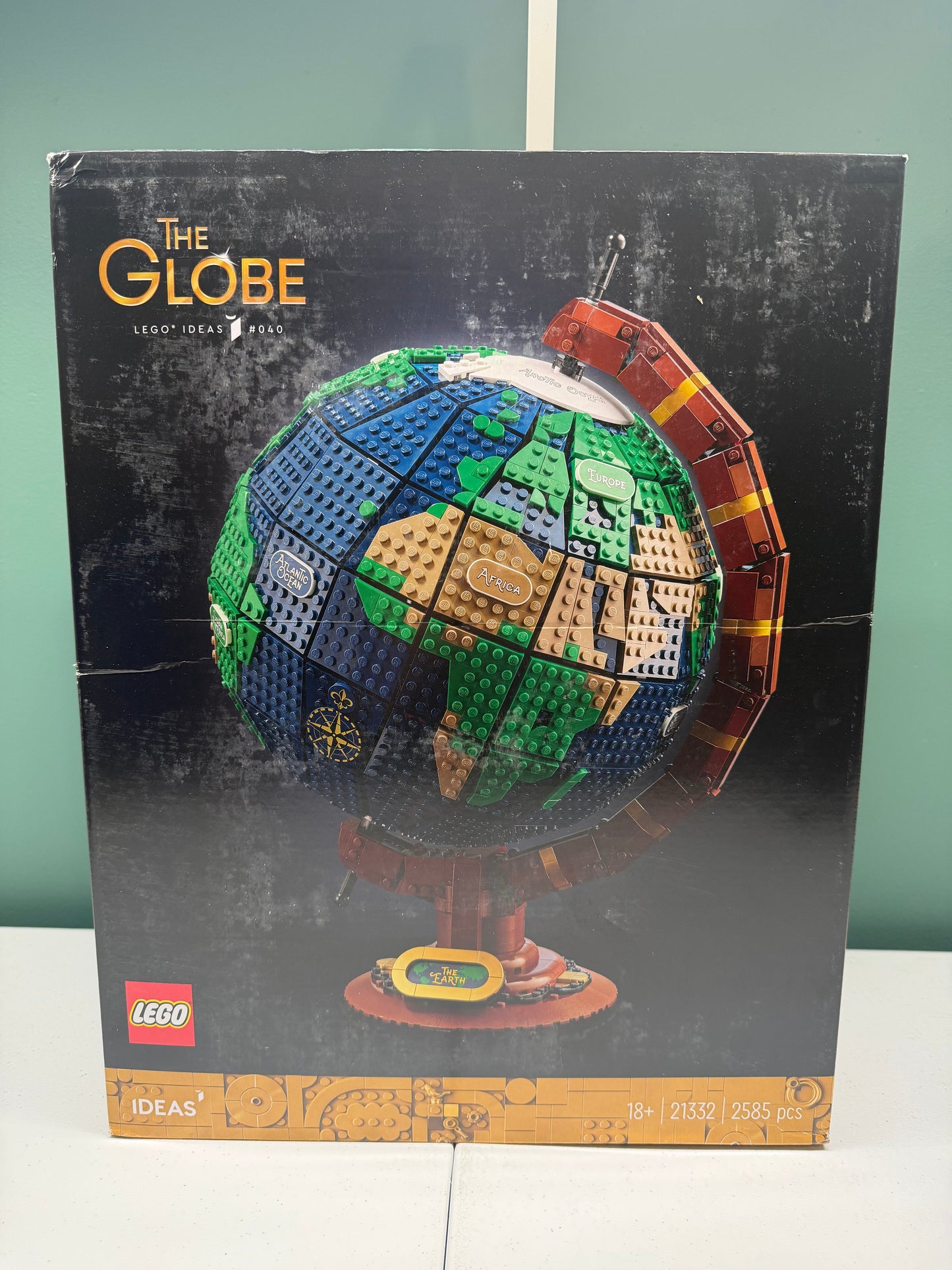 LEGO Ideas The Globe 21332 New In Factory Sealed Box Good Condition! #D