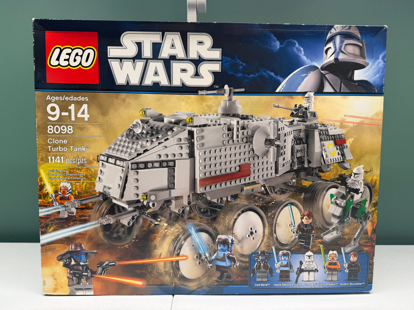 LEGO Star Wars Clone Turbo Tank 8098 New Complete Set