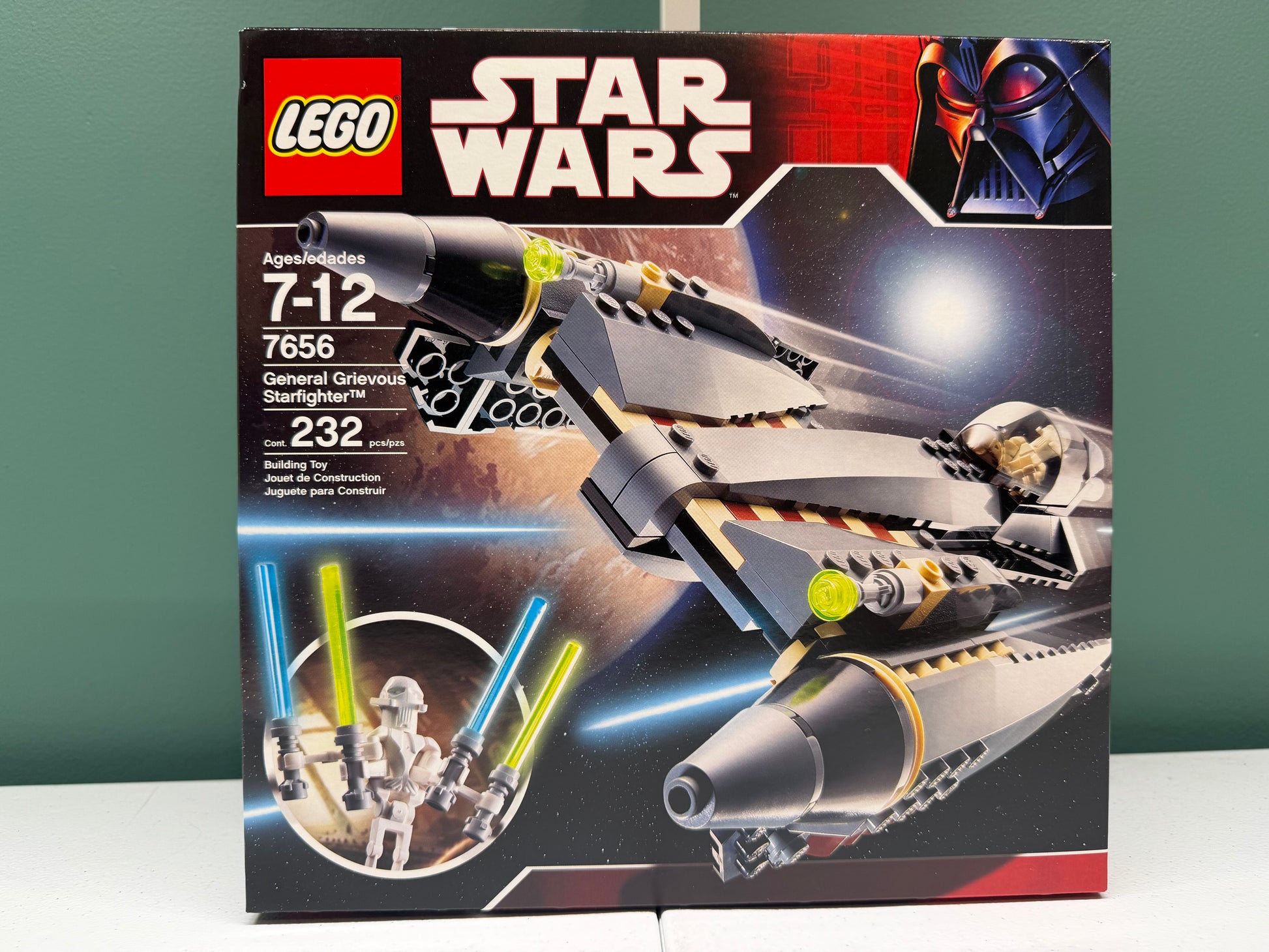LEGO Star Wars General Grievous Starfighter 7656 NISB Excellent Condition!